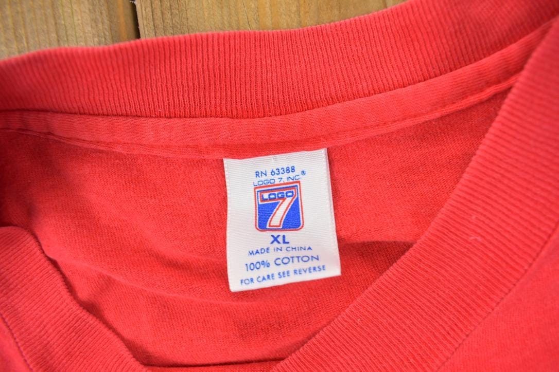 Vintage 1993 Florida Panthers NHL Graphic logo 7 T-Shirt Men's XL from propervintagecanada