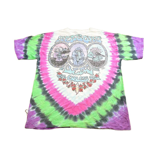 Vintage 1993 Grateful Dead All Over Print Tie Dye T-shirt Made In USA from propervintagecanada