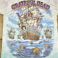 Vintage 1993 Grateful Dead Ship Of Fools All Over Print Pirate T-shirt Men's Large from propervintagecanada