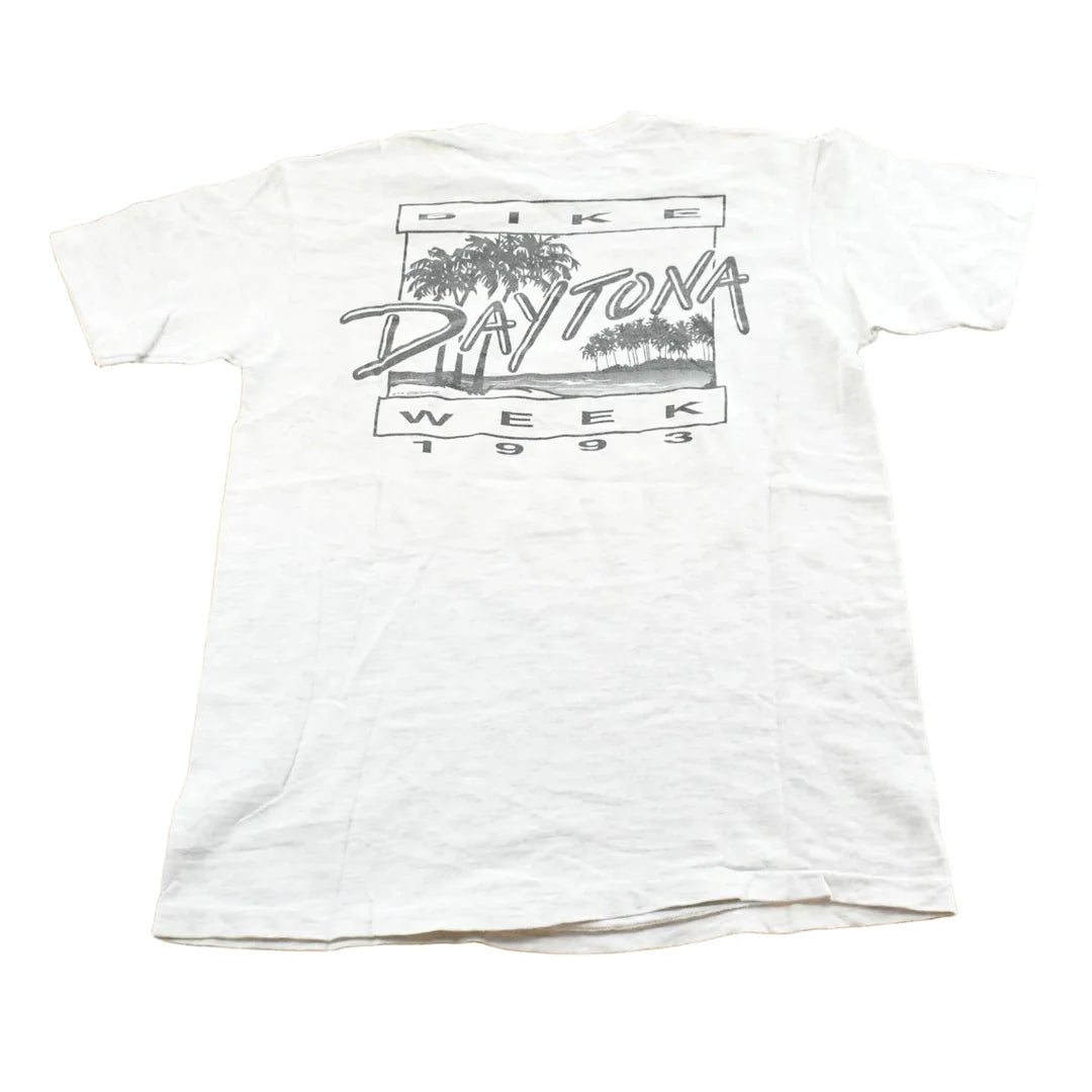 Vintage 1993 Harley Davidson Bike Week Daytona Beach T-Shirt Mens M from propervintagecanada