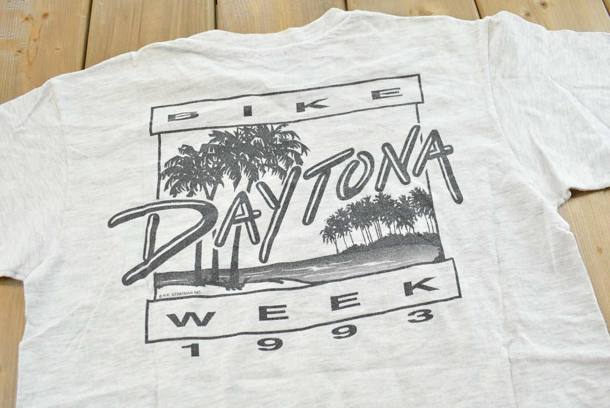 Vintage 1993 Harley Davidson Bike Week Daytona Beach T-Shirt Mens M from propervintagecanada