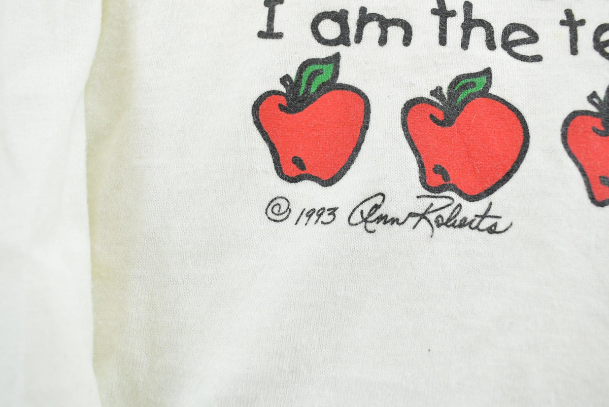 Vintage 1993 I Am The Teacher Souvenir Comedy Long Sleeve T-Shirt Men's L from propervintagecanada
