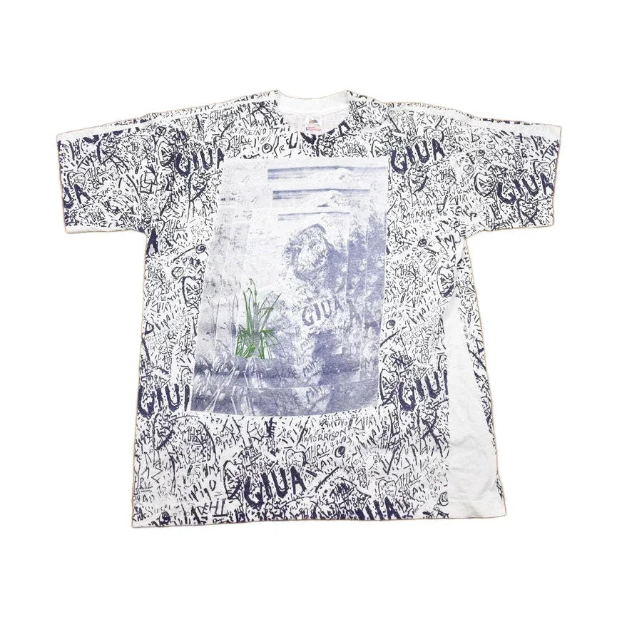 Vintage 1993 Jim Morrison lizard King All Over Print Graphic T Shirt Men's Large from propervintagecanada