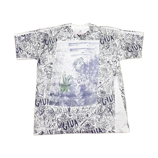 Vintage 1993 Jim Morrison lizard King All Over Print Graphic T Shirt Men's Large from propervintagecanada