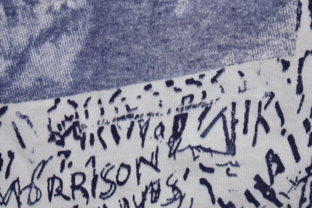 Vintage 1993 Jim Morrison lizard King All Over Print Graphic T Shirt Men's Large from propervintagecanada