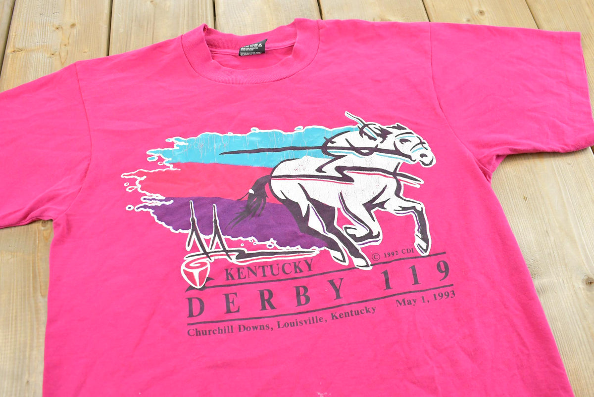 Vintage 1993 Kentucky Derby 119 T-Shirt Men's M from propervintagecanada