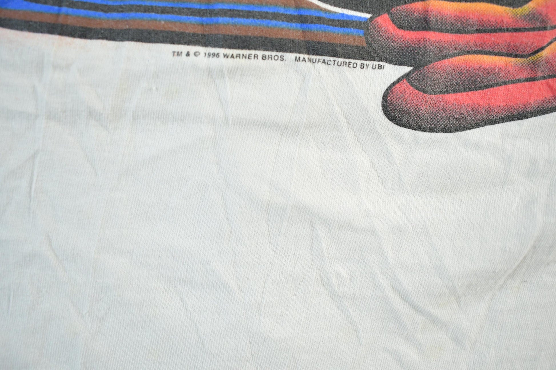 Vintage 1993 Looney Tunes Taz Tasmanian Devil Cartoon T-Shirt Men's Large from propervintagecanada