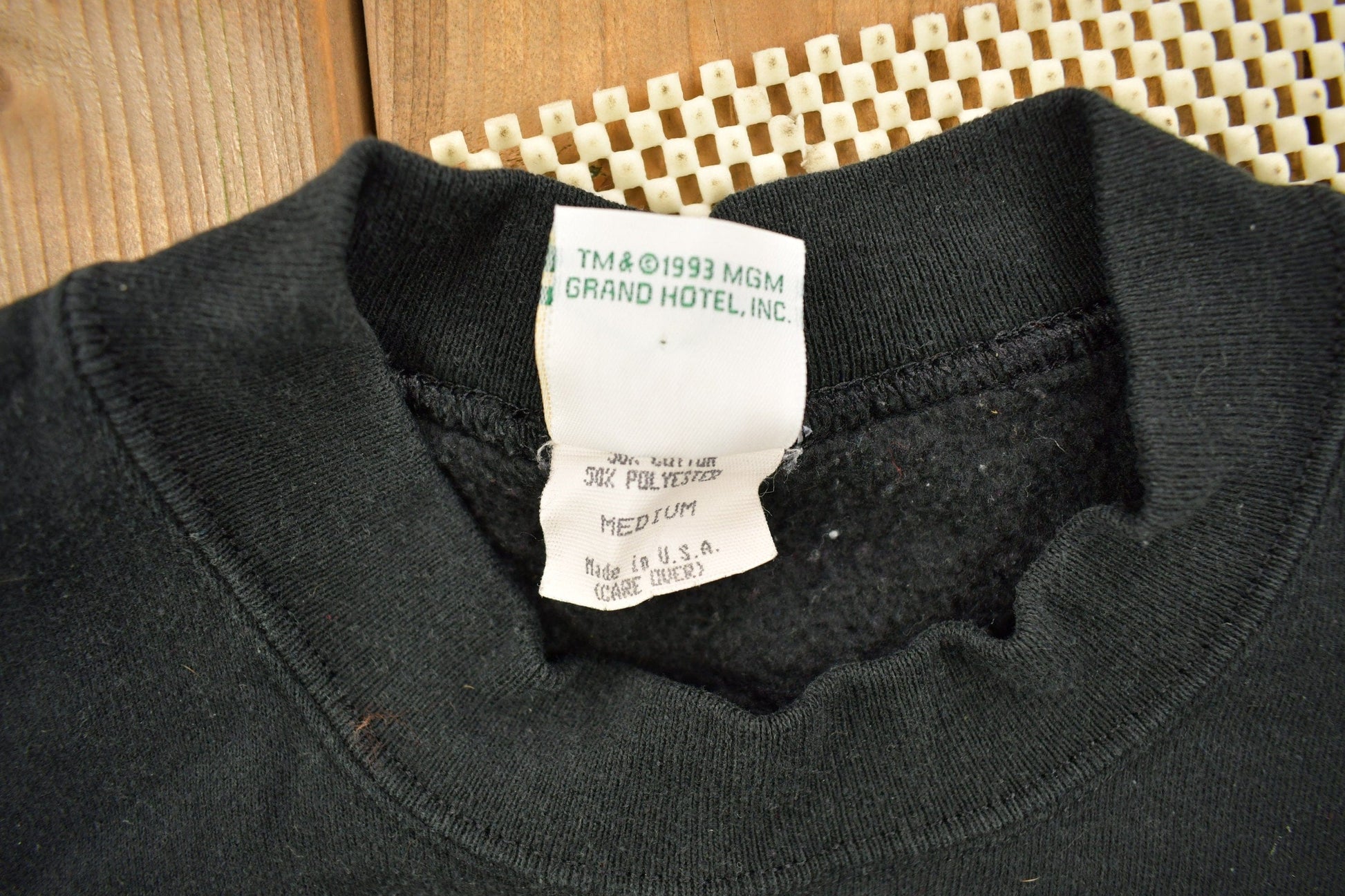 Vintage 1993 MGM Grand Las Vegas Casino Crewneck Sweatshirt from propervintagecanada