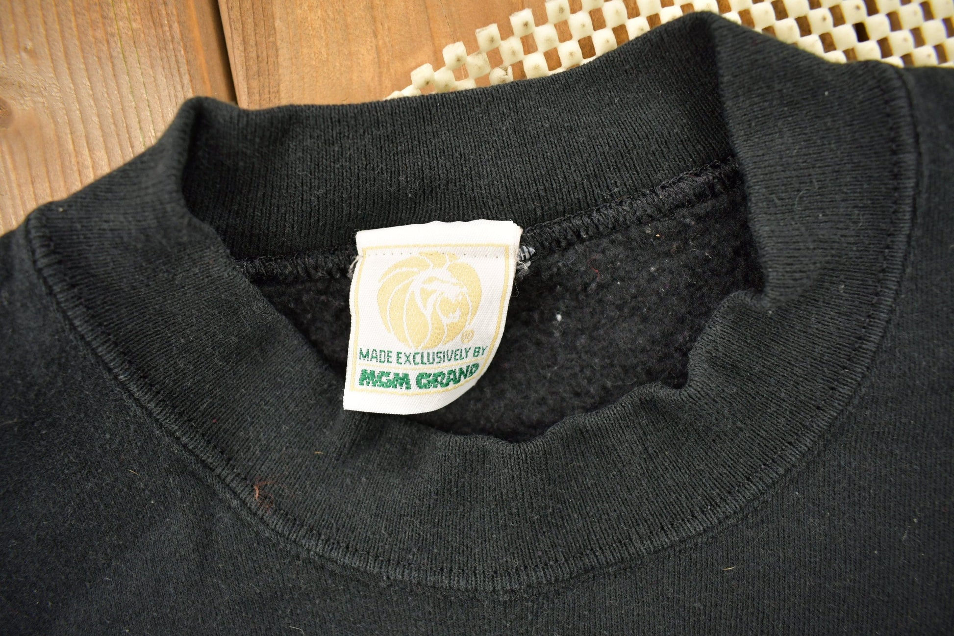 Vintage 1993 MGM Grand Las Vegas Casino Crewneck Sweatshirt from propervintagecanada