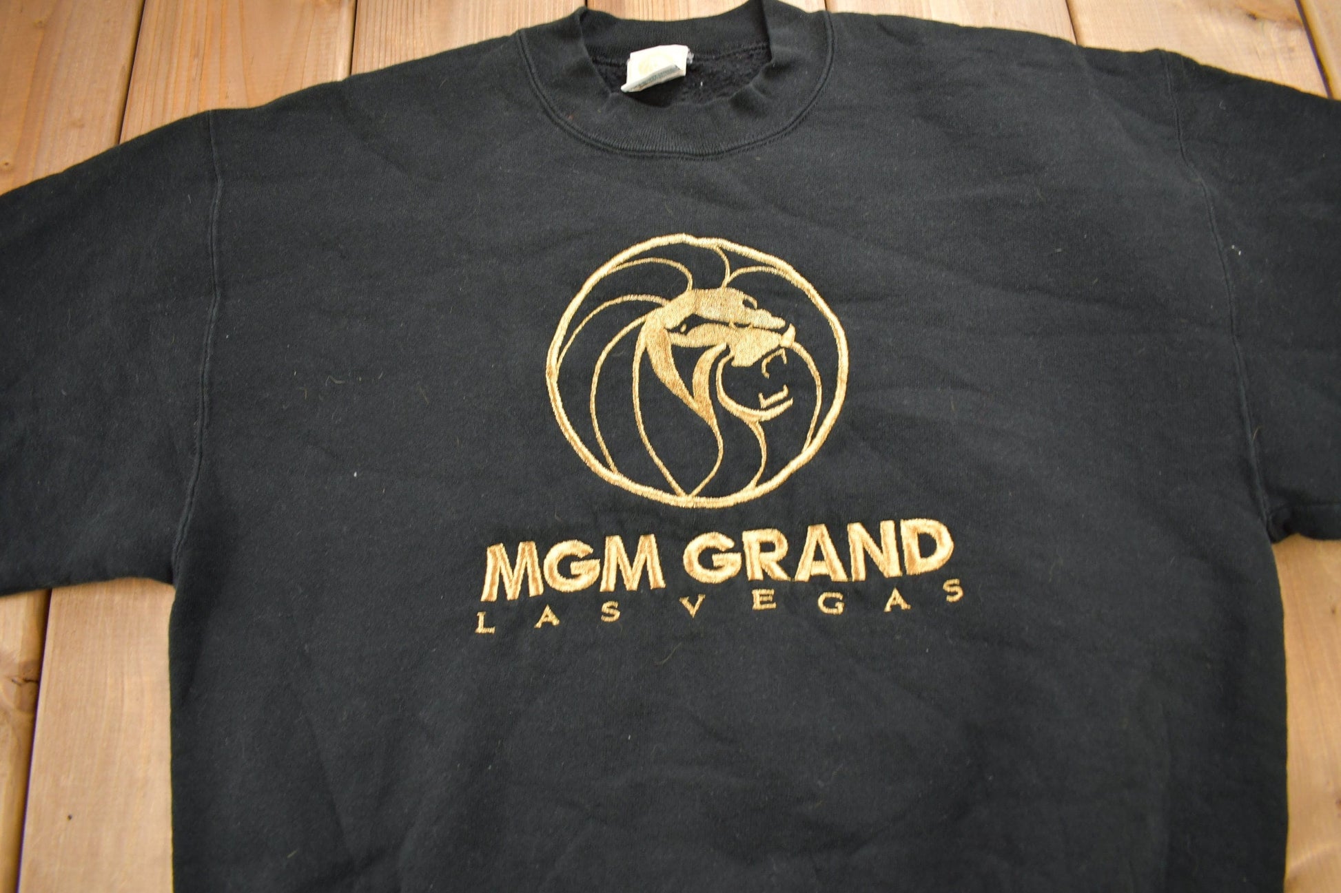 Vintage 1993 MGM Grand Las Vegas Casino Crewneck Sweatshirt from propervintagecanada