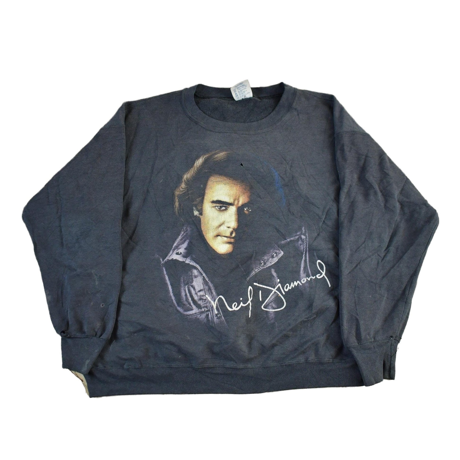 Vintage 1993 Neil Diamond Tour Crewneck Sweatshirt Men's Medium from propervintagecanada