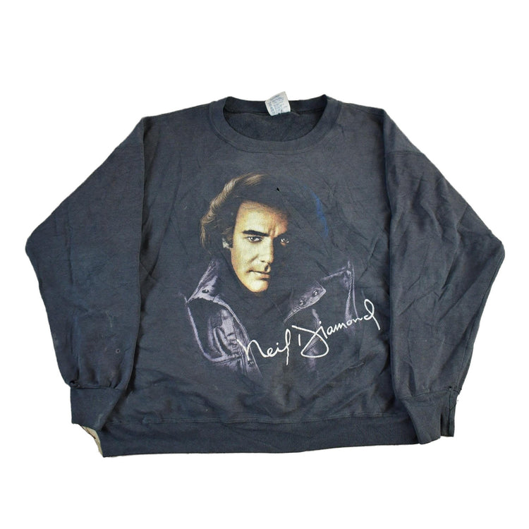 Vintage 1993 Neil Diamond Tour Crewneck Sweatshirt Men's Medium from propervintagecanada