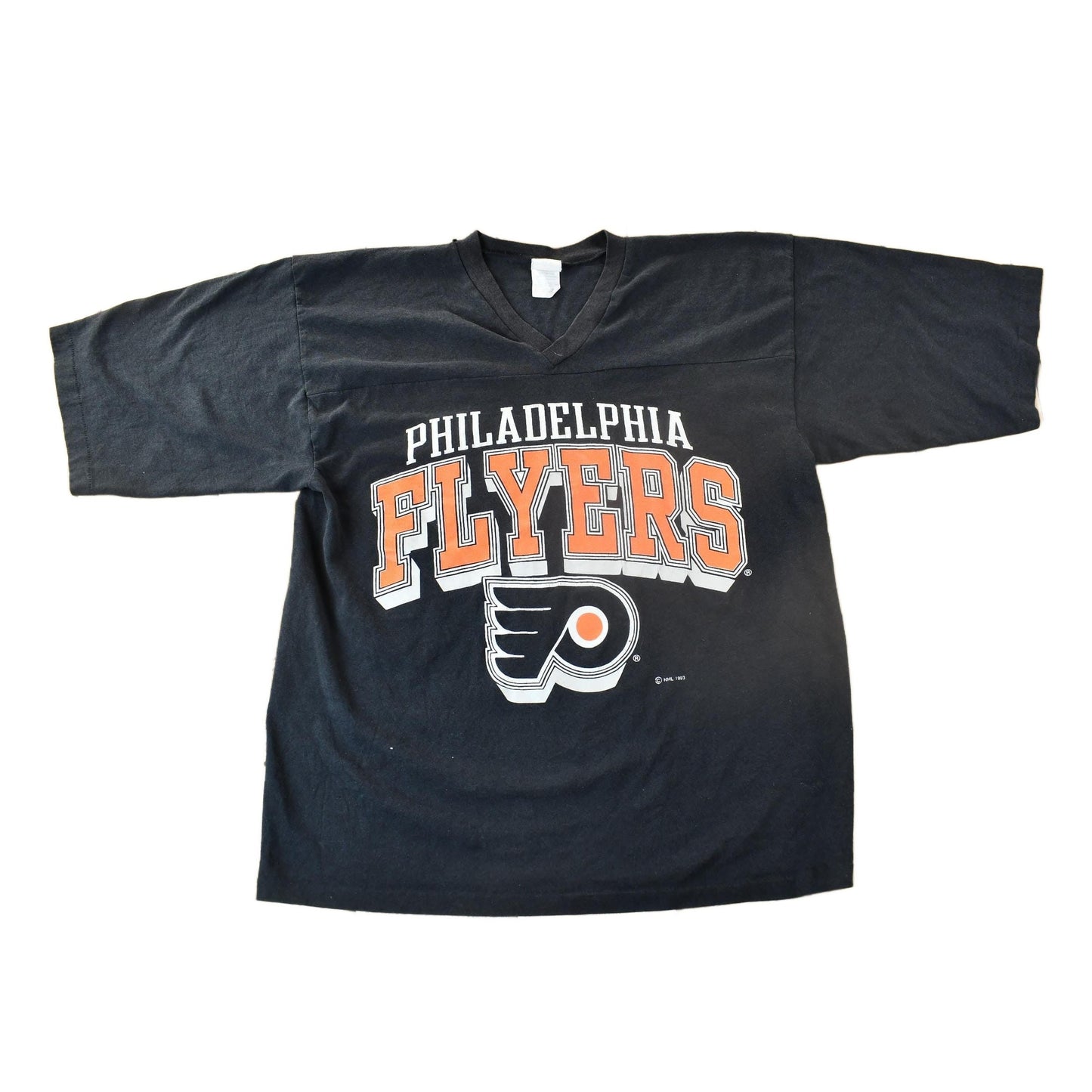 Vintage 1993 Philadelphia Flyers NHL Graphic T-Shirt Men's Large from propervintagecanada