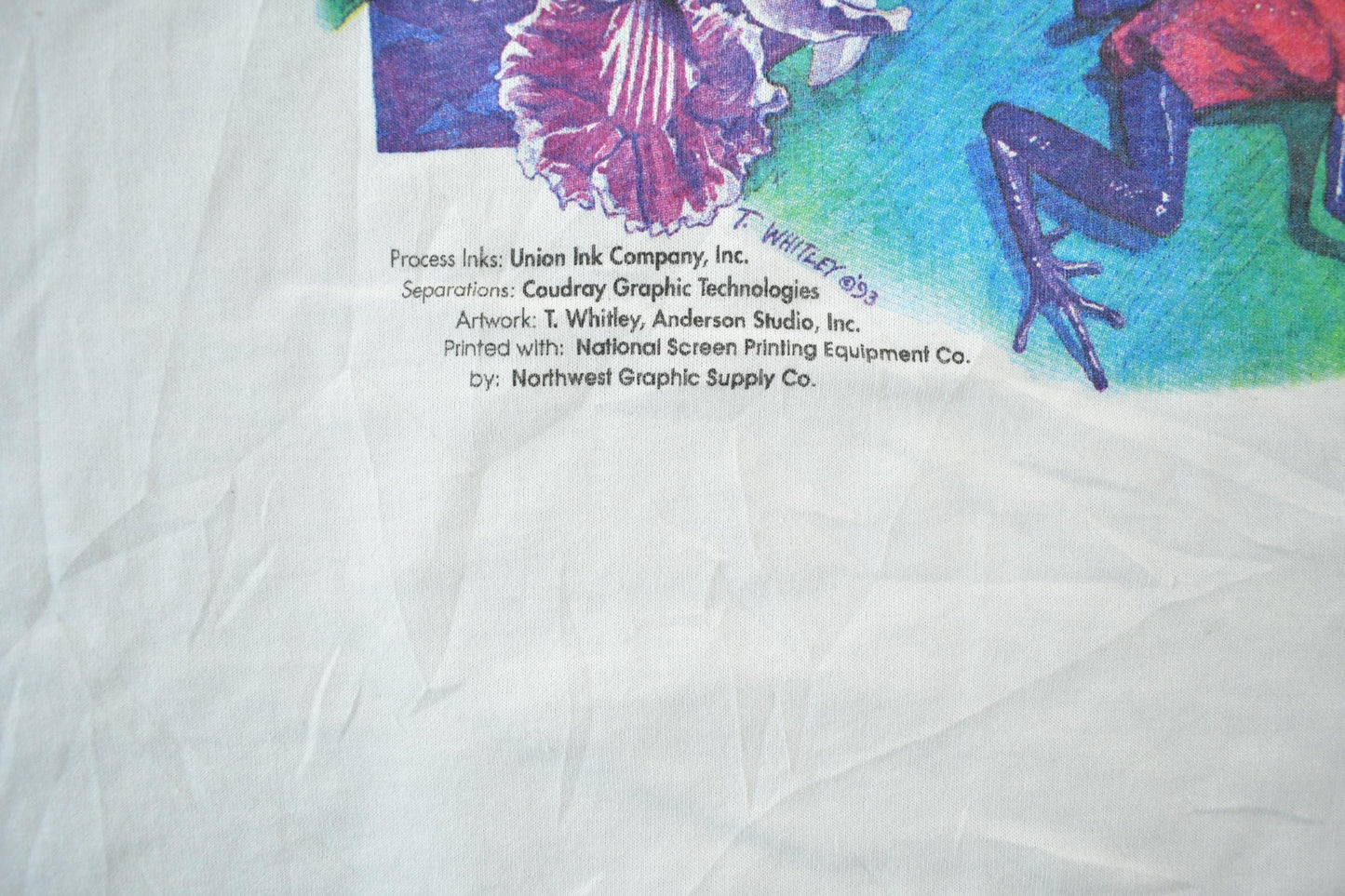 Vintage 1993 Rainbow Forest T-Shirt Men's Large from propervintagecanada