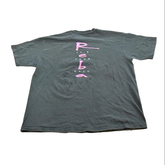 Vintage 1993 Reba Mcentire Its Your Call Souvenir Band T-Shirt Mens L from propervintagecanada