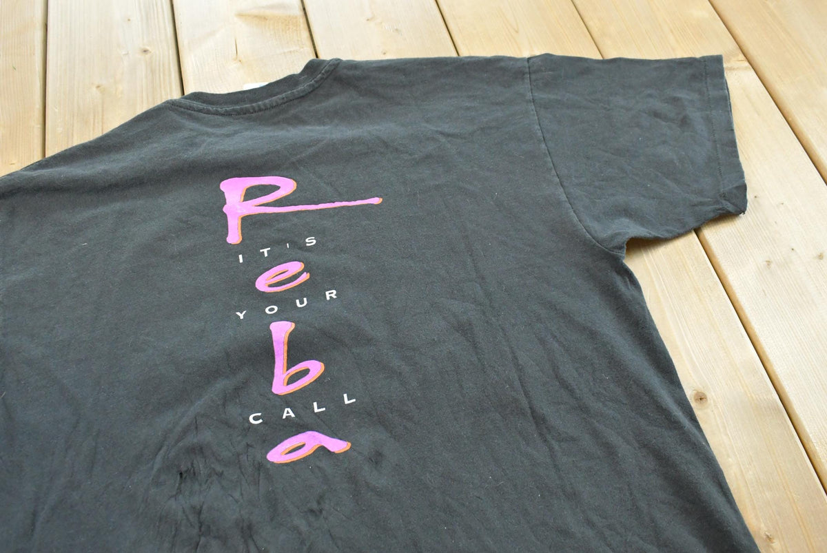 Vintage 1993 Reba Mcentire Its Your Call Souvenir Band T-Shirt Mens L from propervintagecanada