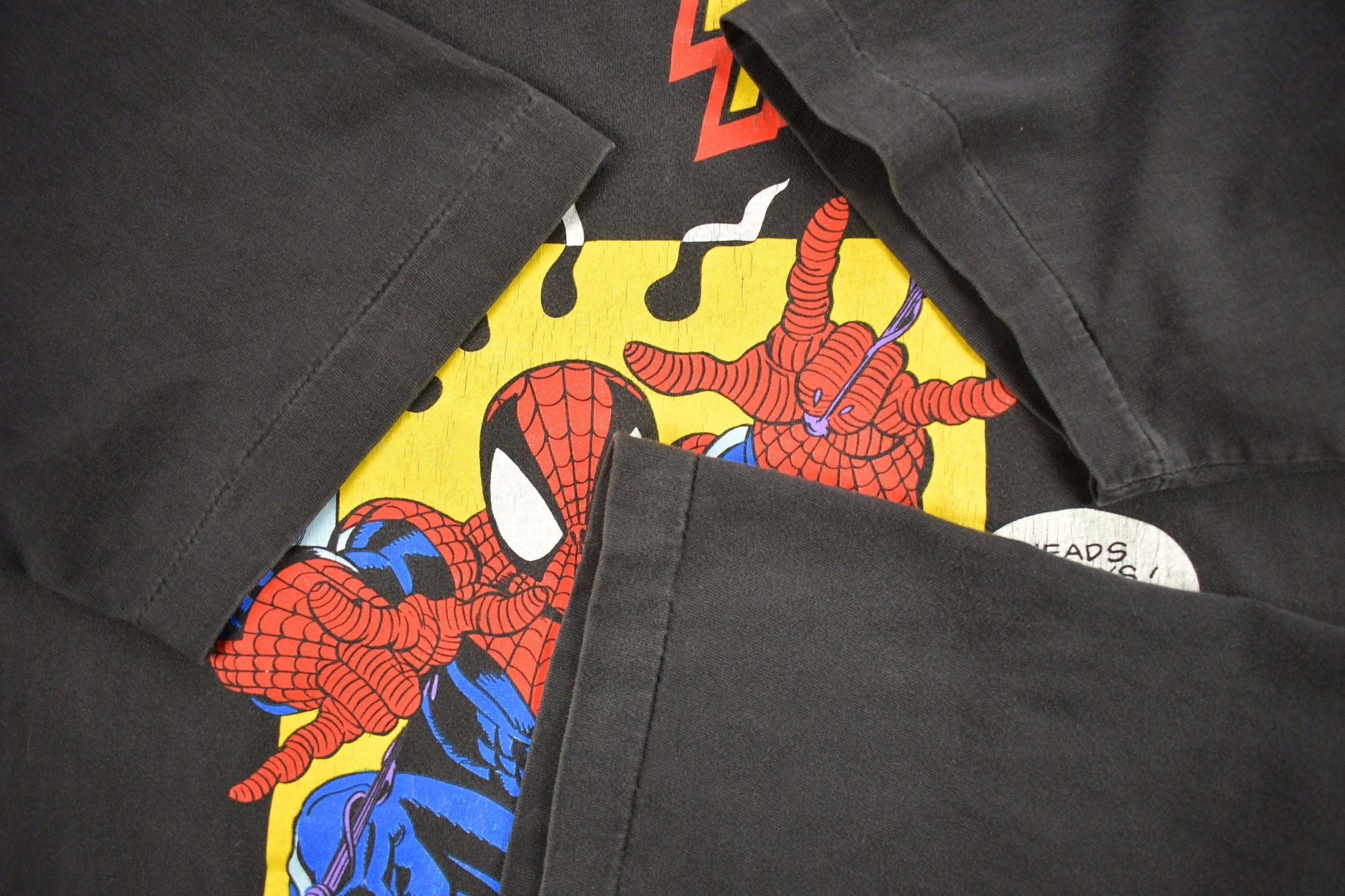Vintage 1993 Spiderman MARVEL Comics Comicbook Promo T-shirt Men's 2XL from propervintagecanada