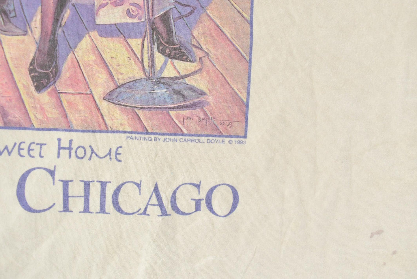 Vintage 1993 Sweet Home Blue Chicago T-Shirt Men's XL / Souvenir T Shirt / Streetwear / Chicago Blues / Vintage Band Tee / Made In USA from propervintagecanada