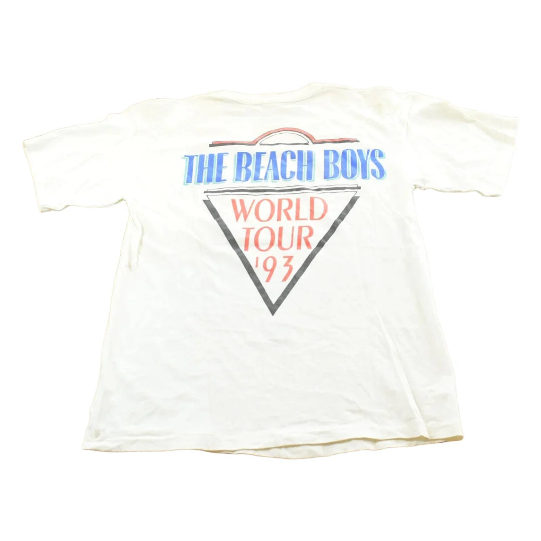 Vintage 1993 The Beach Boys Summer in Paradise World Tour Rock Band T-Shirt Men's M from propervintagecanada