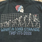 Vintage 1993 The Grateful Dead Evolution Long Strange Trip Liquid Blue Graphic T-Shirt Men's XL from propervintagecanada