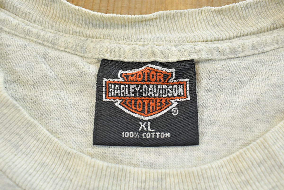 Vintage 1993 The Reunion 90 Years Harley Davidson T-Shirt Mens XL from propervintagecanada