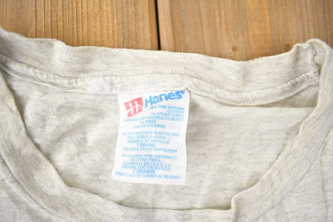 Vintage 1993 Toronto Blue Jays MLB Baseball Graphic T-Shirt Made In USA from propervintagecanada