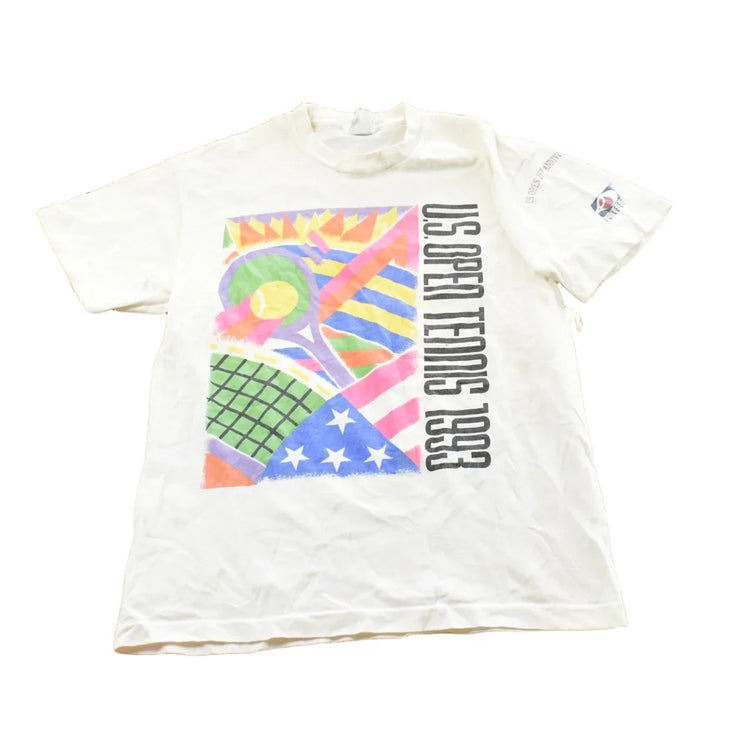 Vintage 1993 US Open Tennis T-Shirt Mens S from propervintagecanada