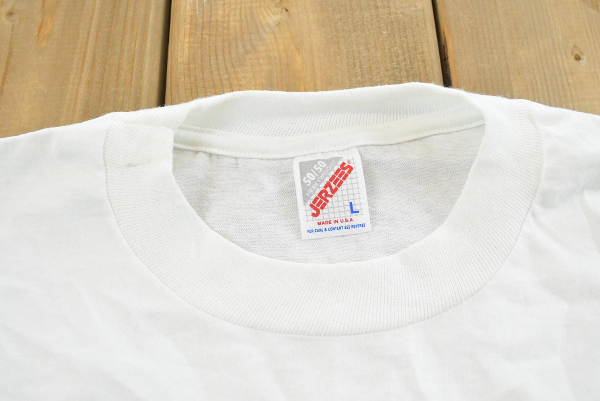 Vintage 1993 Worlds Best Teacher Teddy Bear T-Shirt Men's L from propervintagecanada