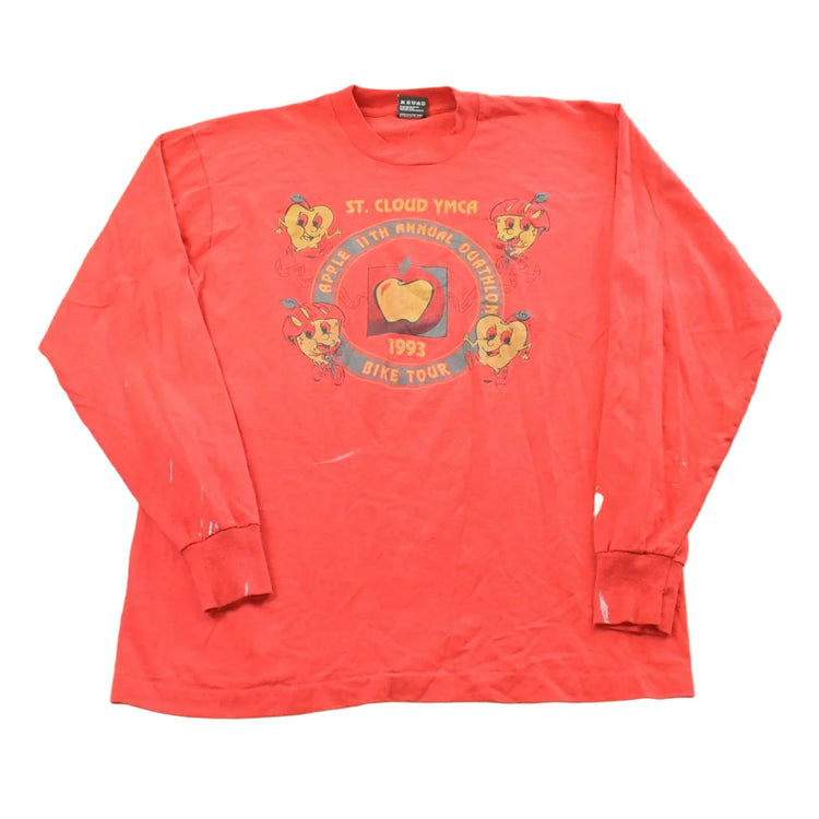 Vintage 1993 YMCA St Cloud Duathlon Bike Tour T-Shirt Mens L from propervintagecanada