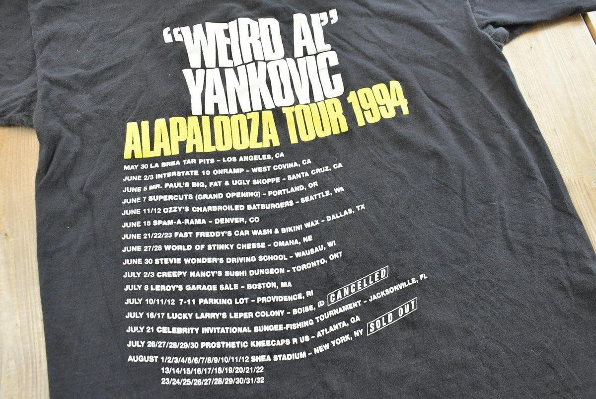 Vintage 1994 Alapalooza Tour Concert Band T-shirt Mens S from propervintagecanada