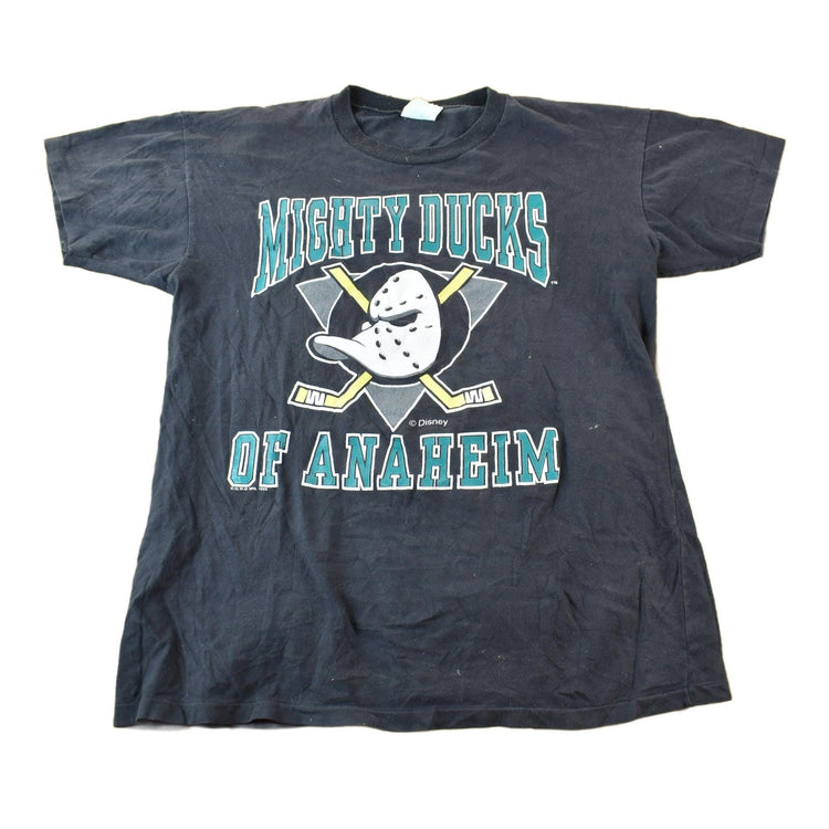 Vintage 1994 Anaheim Mighty Ducks NHL Graphic T-Shirt Men's XL from propervintagecanada