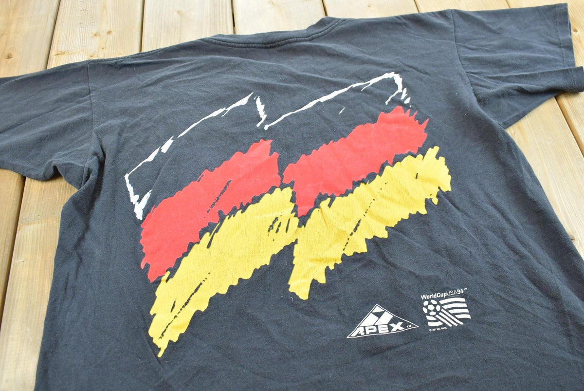 Vintage 1994 Apex One Team Germany World Cup T-Shirt Men's XL from propervintagecanada
