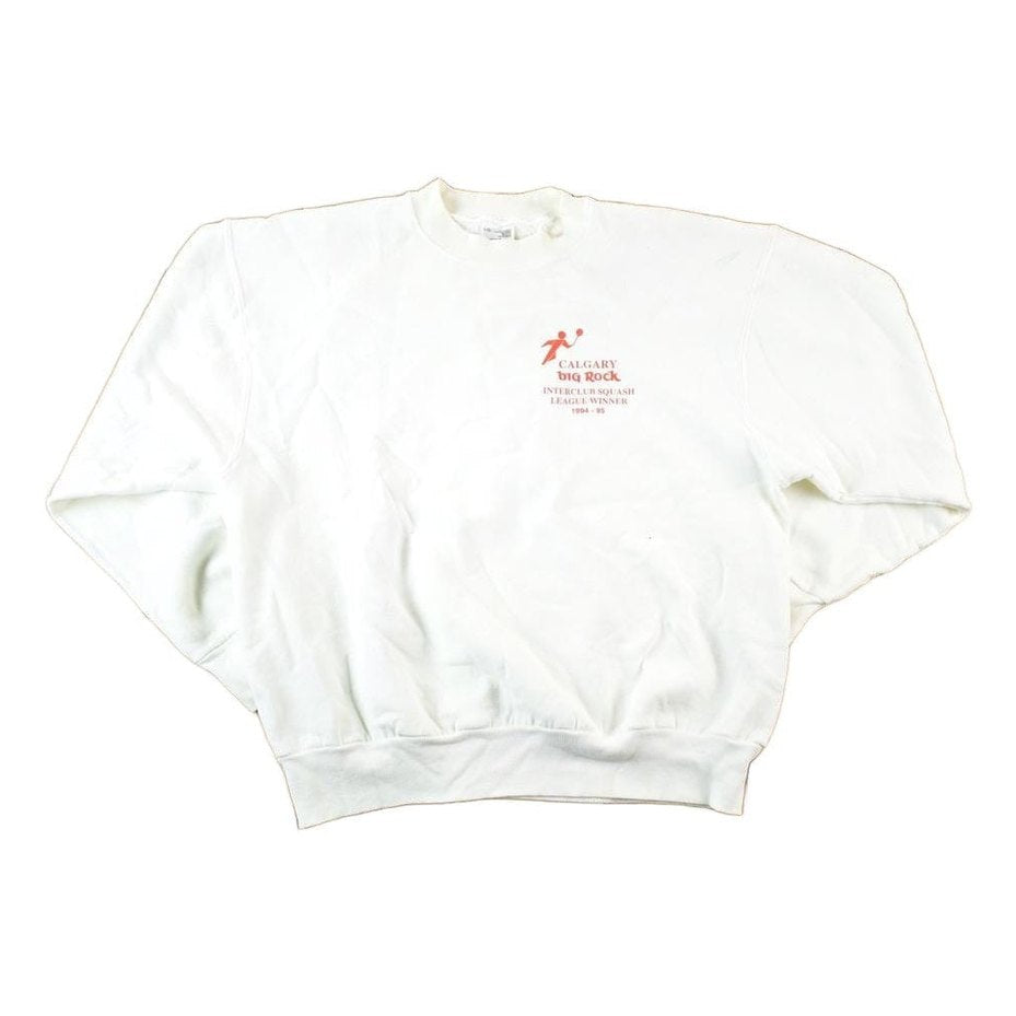 Vintage 1994 Calgary Bigrock Crewneck Sweatshirt Mens L from propervintagecanada