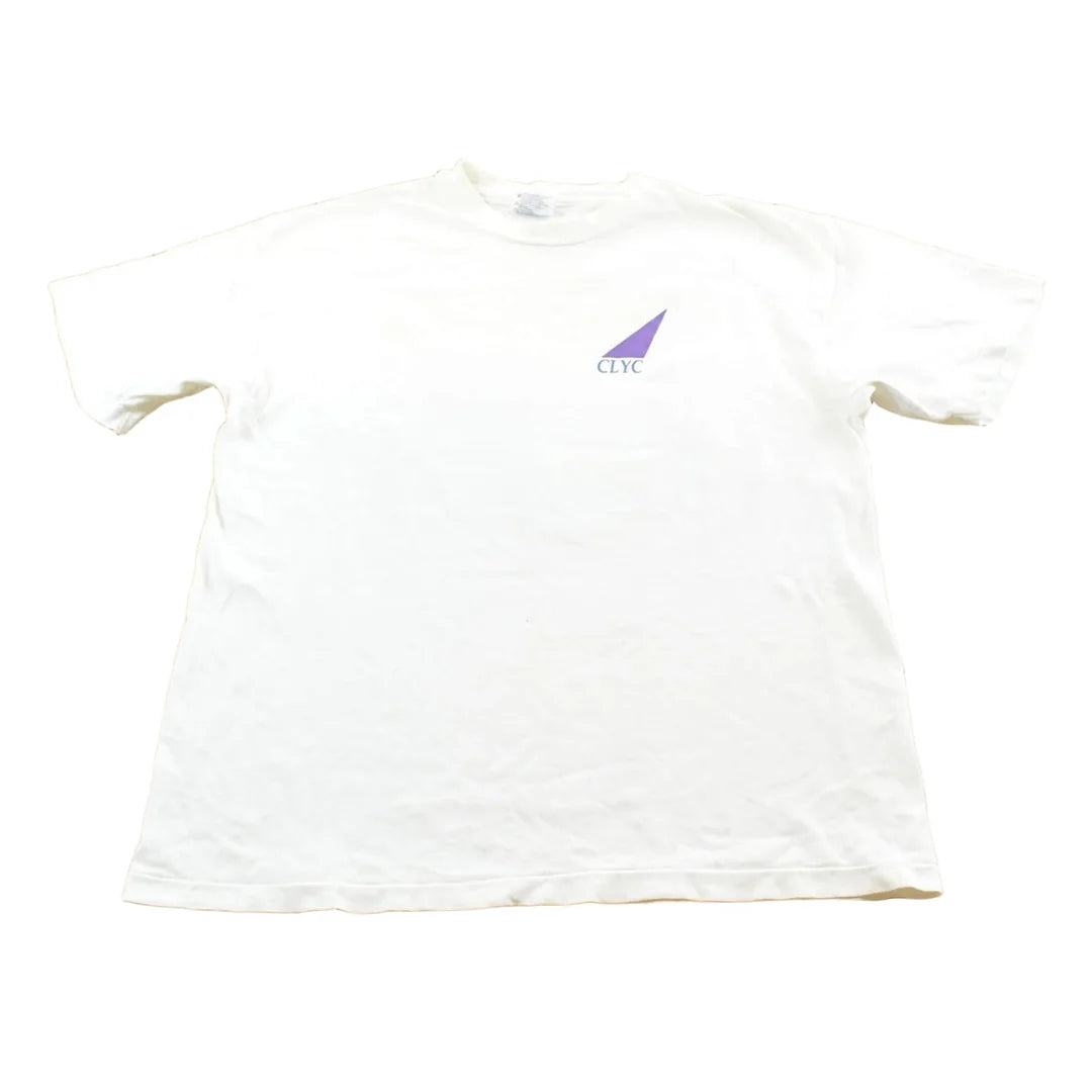 Vintage 1994 Clear Lake Yacht Club Sailing Souvenir T-Shirt Mens M from propervintagecanada