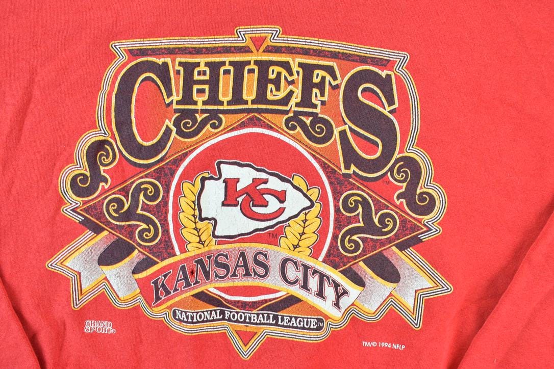 Vintage 1994 Kansas City Chiefs NFL Crewneck Sweatshirt Men's Large from propervintagecanada