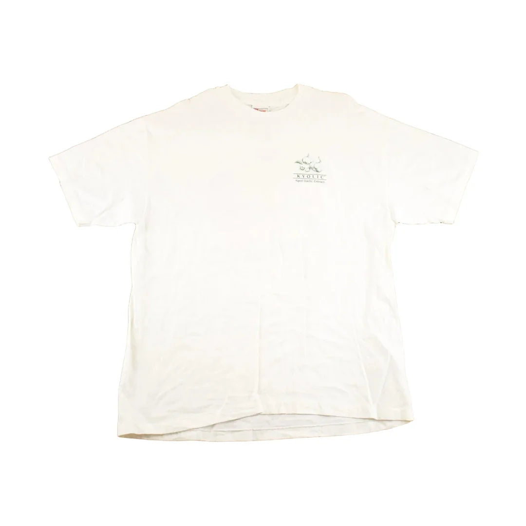 Vintage 1994 Kyolic Aged Garlic Souvenir Travel T-Shirt Mens L from propervintagecanada