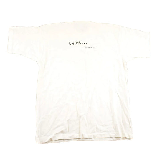 Vintage 1994 Later Class Of 94 Souvenir Travel T-Shirt Mens L from propervintagecanada