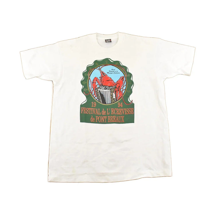 Vintage 1994 Lobster Festival Souvenir Travel T-Shirt Men's XL from propervintagecanada