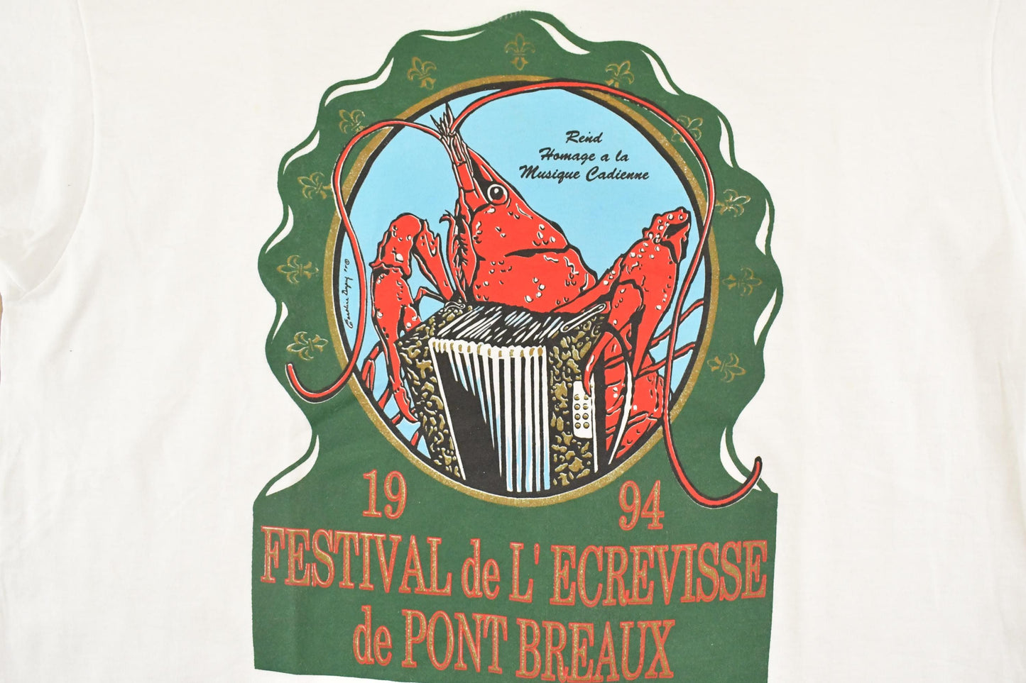 Vintage 1994 Lobster Festival Souvenir Travel T-Shirt Men's XL from propervintagecanada