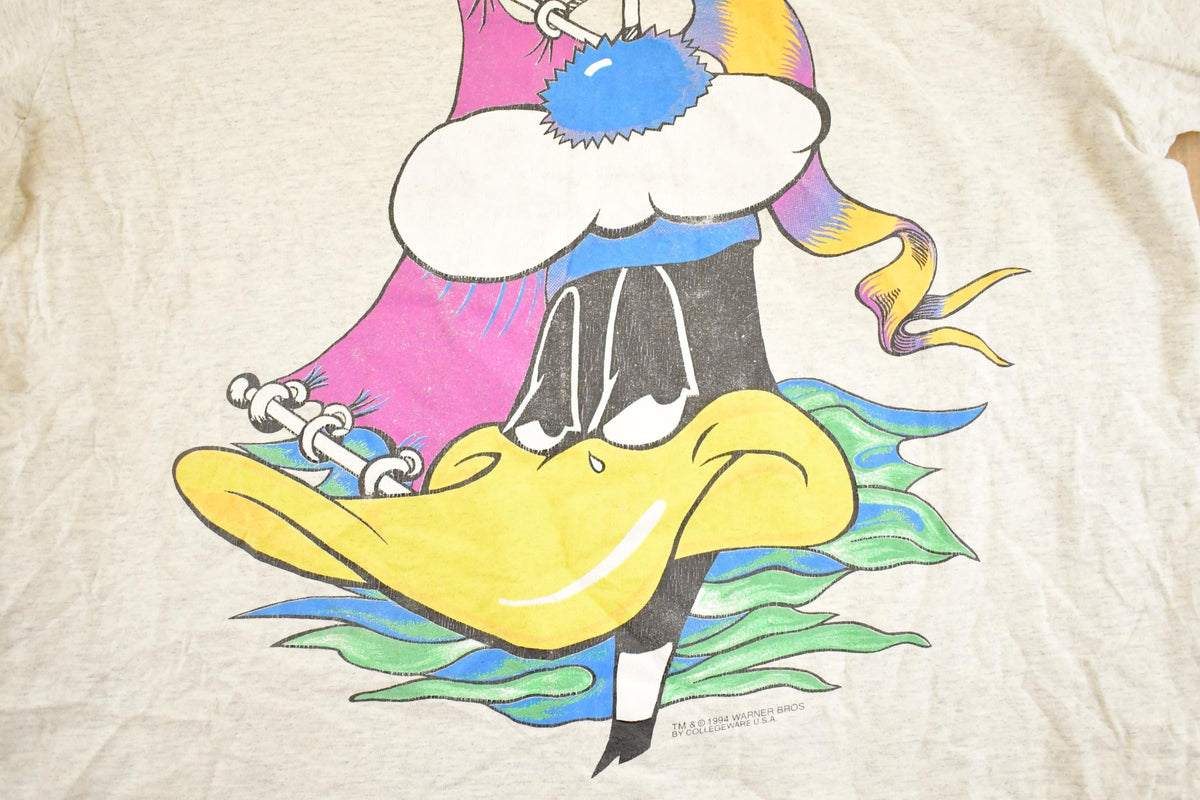 Vintage 1994 Looney Tunes Daffy Duck T Shirt Mens XL from propervintagecanada