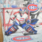Vintage 1994 Montreal Canadiens NHL All Over Print Graphic T-Shirt Men's Medium from propervintagecanada
