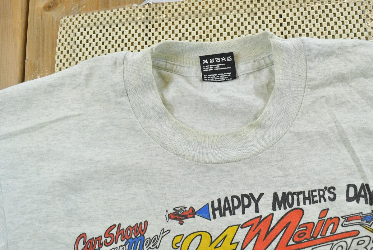 Vintage 1994 Mother Day Aroka Minnesota Car Show Swap Meet Souvenir T-Shirt Men's L from propervintagecanada
