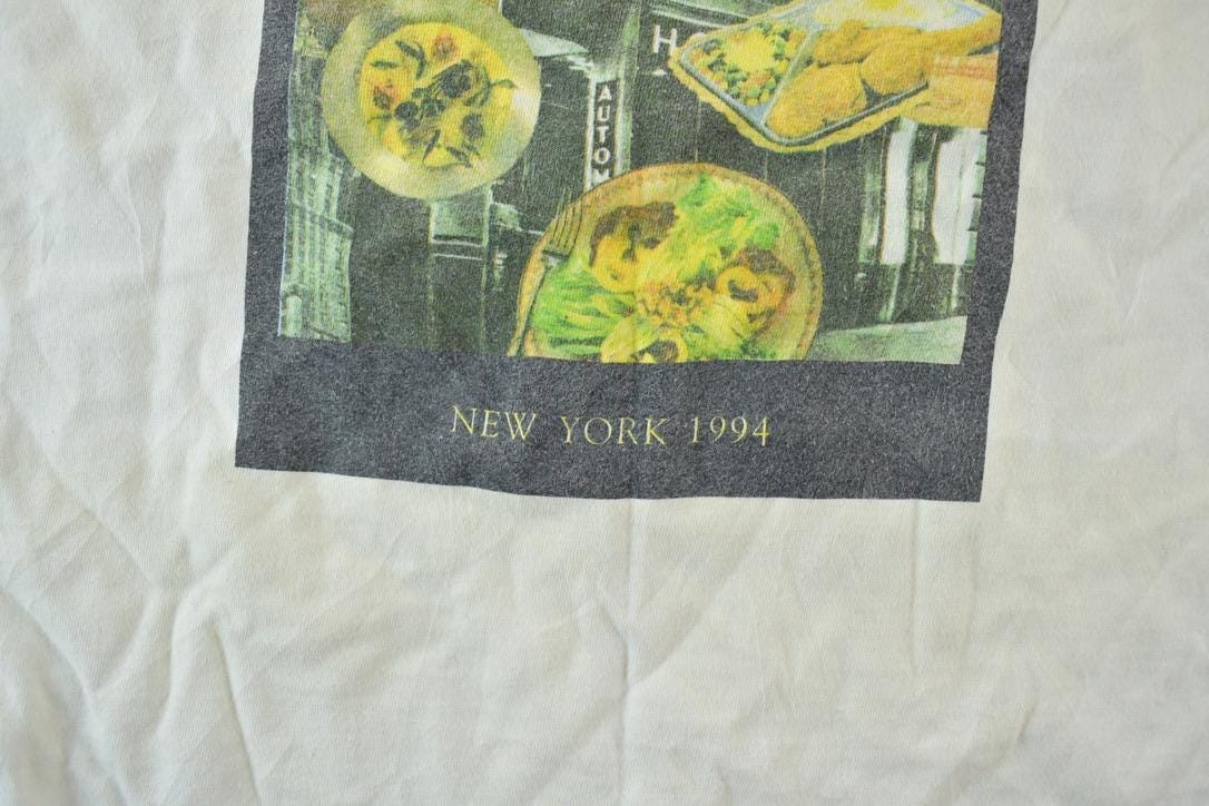 Vintage 1994 NASFT New York Fancy Food Show Souvenir Single Stitch Graphic Print T-Shirt Men's XL from propervintagecanada
