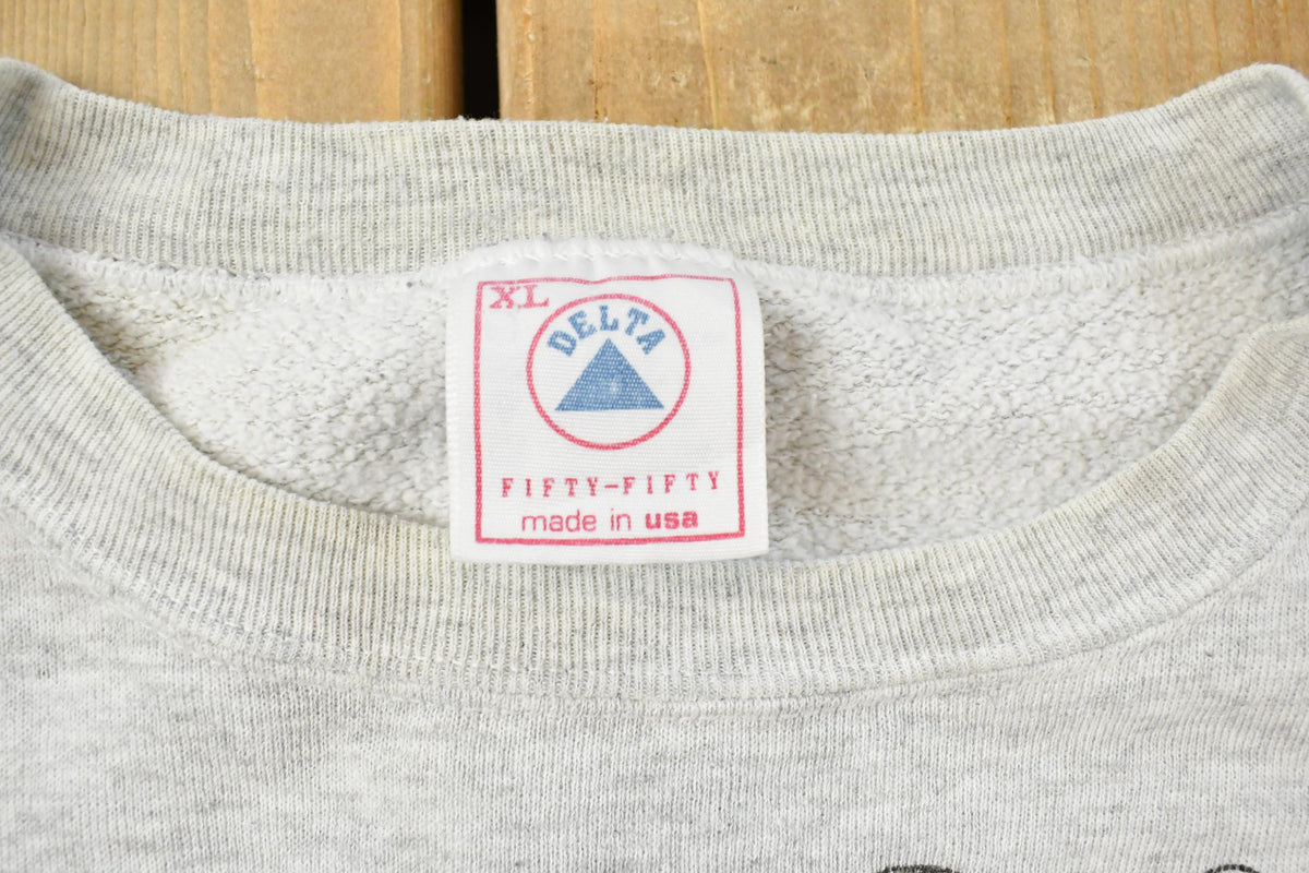 Vintage 1994 New England Patriots NFL Caricatures Crewneck Sweatshirt Men's XL from propervintagecanada