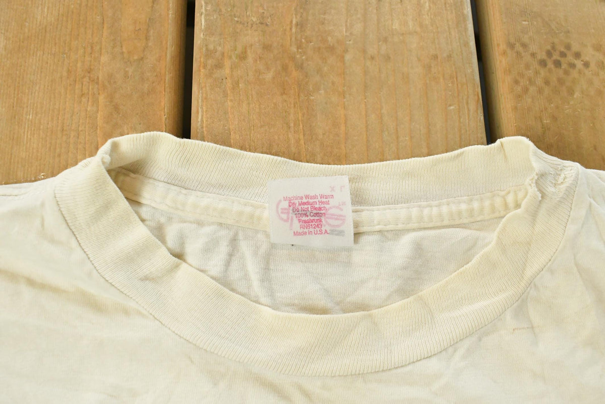 Vintage 1994 New Orleans Jammin Festival Sasha Milby T-Shirt Men's XL from propervintagecanada