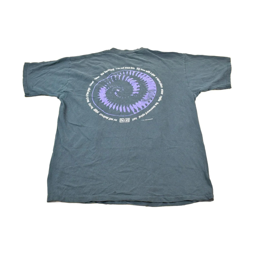 Vintage 1994 Nine Inch Nails The Downward Spiral Tour T-Shirt from propervintagecanada