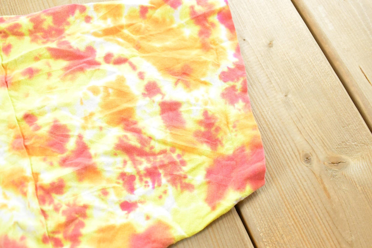 Vintage 1994 Not Fade Away Woodstock Music Festival Tie Dye T-shirt Mens XL from propervintagecanada