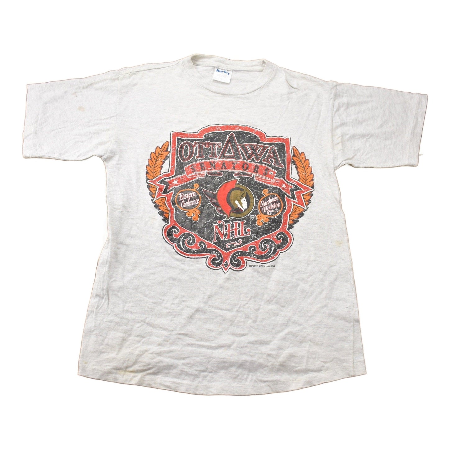 Vintage 1994 Ottawa Senators NHL Single Stitch T Shirt / Sportswear / Streetwear / Athleisure / 90s Hockey from propervintagecanada