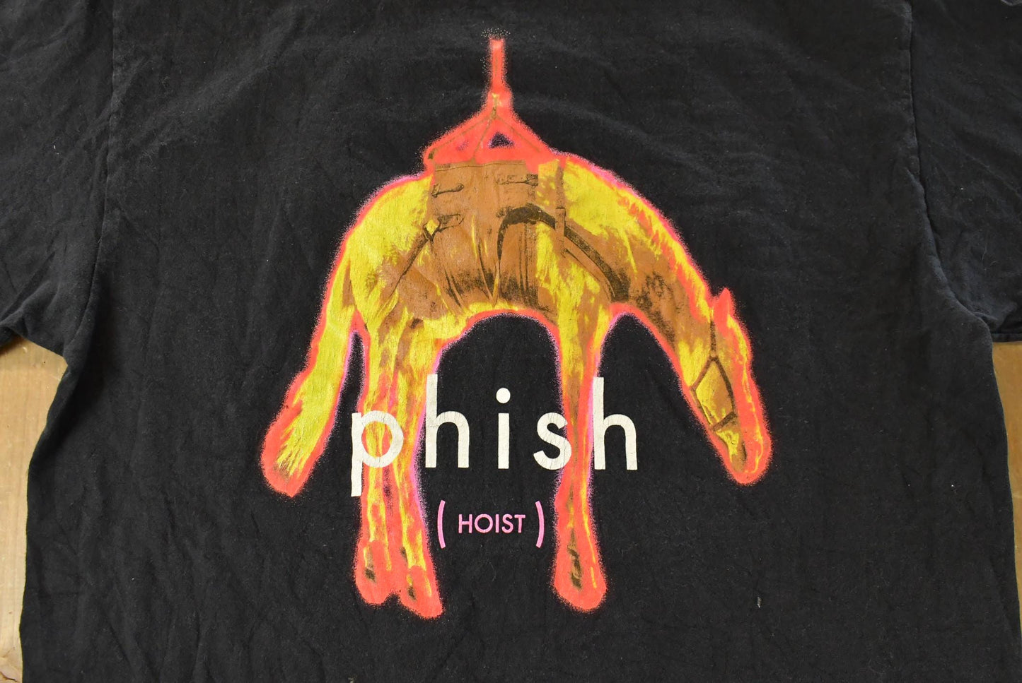 Vintage 1994 Phish Hoist Tour Graphic Band T-Shirt Men's XL / Giant Tag / Band Tee / Music Promo / Made in USA from propervintagecanada