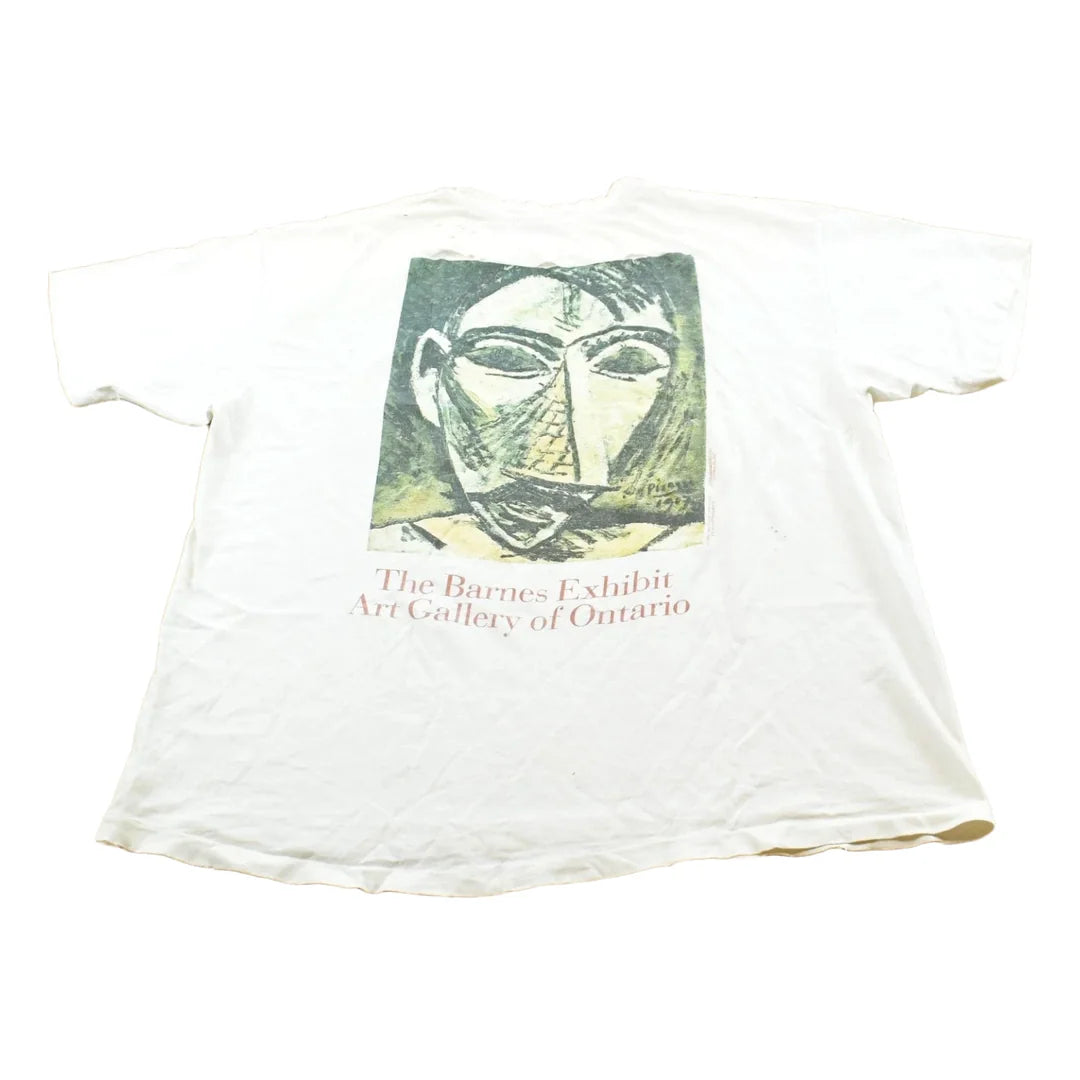 Vintage 1994 Picasso AGO Art Gallery Ontario Graphic T Shirt Mens XL from propervintagecanada